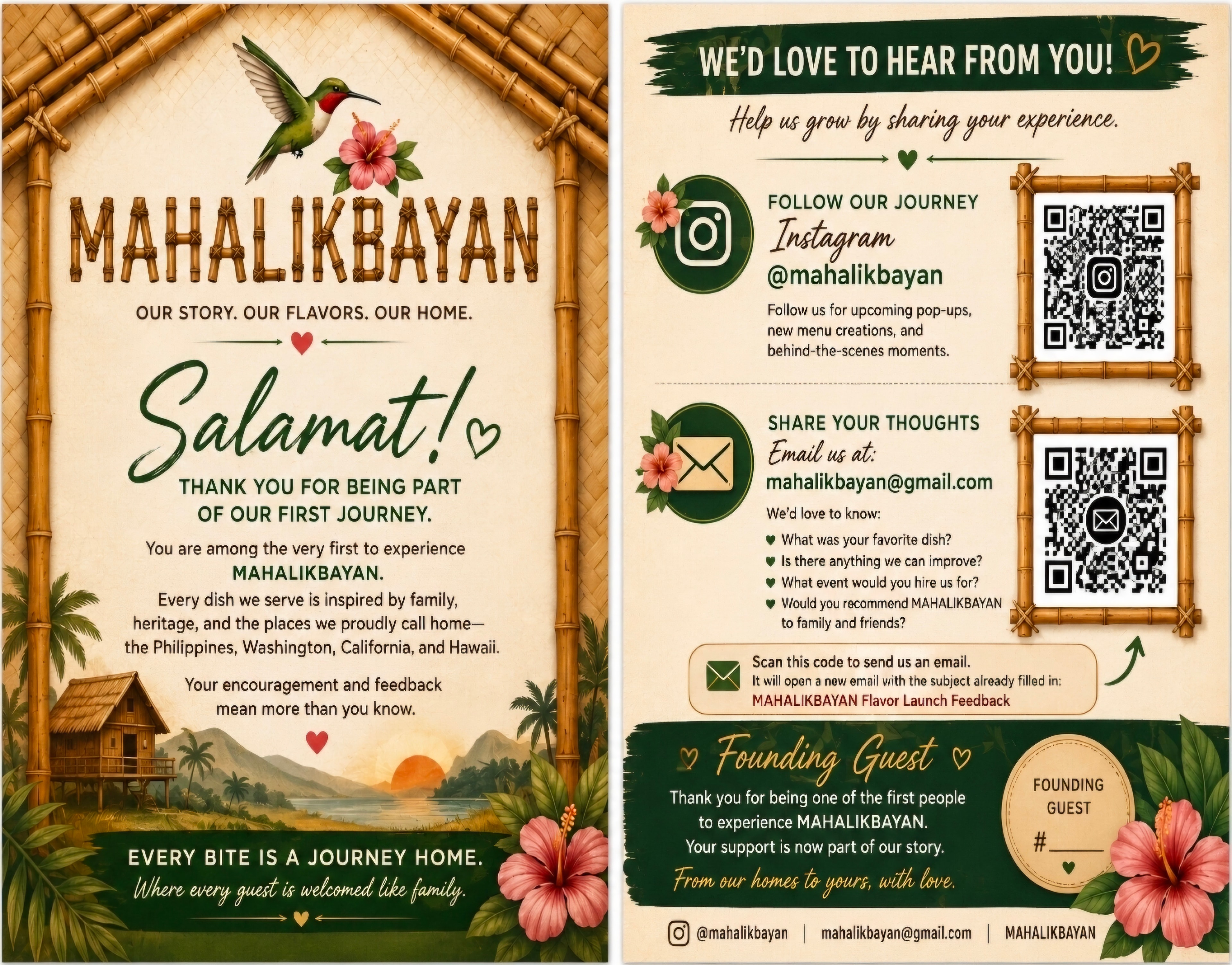Mahalikbayan guest card